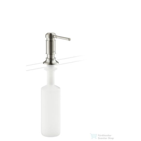 Hansgrohe Axor Montreux folyékony szappan és mosogatószer adagoló rozsdamentes acél hatású 42018800