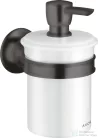 Hansgrohe AXOR MONTREUX folyékonyszappan-adagoló,szálcsiszolt fekete króm 42019340