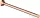 Hansgrohe Axor Montreux 43 cm-es törölközőtartó,polírozott vörös arany hatású 42020300