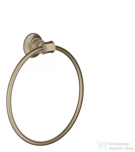 Hansgrohe Axor Montreux Törölközőtartó karika, szálcsiszolt nikkel 42021820