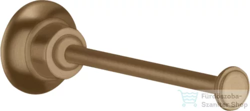 Hansgrohe AXOR MONTREUX fali wc papír tartó,szálcsiszolt bronz 42028140