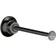 Hansgrohe AXOR MONTREUX fali wc papír tartó,polírozott fekete króm 42028330