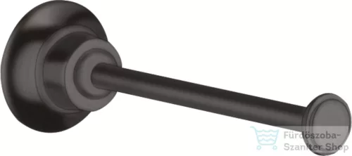Hansgrohe AXOR MONTREUX fali wc papír tartó, szálcsiszolt fekete króm 42028340