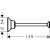 Hansgrohe AXOR MONTREUX fali wc papír tartó,rozsdamentes acél hatású 42028800