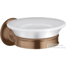   Hansgrohe AXOR MONTREUX fali szappantartó,szálcsiszolt vörös arany hatású 42033310