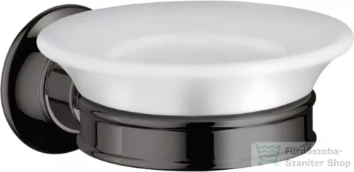 Hansgrohe AXOR MONTREUX fali szappantartó,polírozott fekete króm 42033330