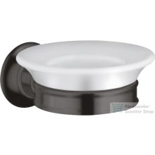   Hansgrohe AXOR MONTREUX fali szappantartó,szálcsiszolt fekete króm 42033340