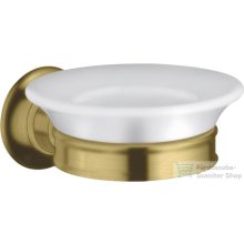   Hansgrohe AXOR MONTREUX fali szappantartó,szálcsisziszol sárgaréz hatású 42033950