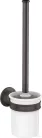 Hansgrohe AXOR MONTREUX fali wc-kefe,szálcsiszolt fekete króm 42035340