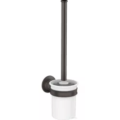   Hansgrohe AXOR MONTREUX fali wc-kefe,szálcsiszolt fekete króm 42035340