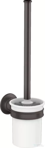 Hansgrohe AXOR MONTREUX fali wc-kefe,szálcsiszolt fekete króm 42035340