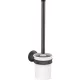 Hansgrohe AXOR MONTREUX fali wc-kefe,szálcsiszolt fekete króm 42035340
