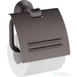   Hansgrohe AXOR MONTREUX fali wc papír tartó,szálcsiszolt fekete króm 42036340
