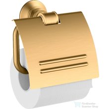   Hansgrohe AXOR MONTREUX fali wc papír tartó,szálcsiszolt sárgaréz hatású 42036950