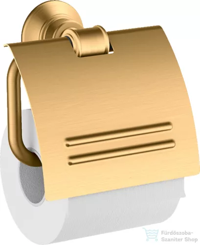Hansgrohe AXOR MONTREUX fali wc papír tartó,szálcsiszolt sárgaréz hatású 42036950