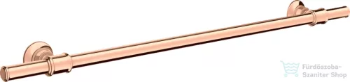 Hansgrohe AXOR MONTREUX 78,3 cm-es fali törölközőtartó,polírozott vörös arany hatású 42060300