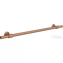   Hansgrohe AXOR MONTREUX 78,3 cm-es fali törölközőtartó,szálcsiszolt vörös arany hatású 42060310