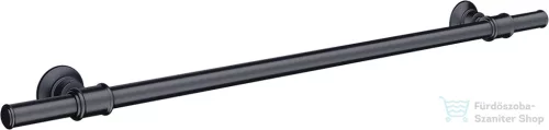 Hansgrohe AXOR MONTREUX 78,3 cm-es fali törölközőtartó,szálcsiszolt fekete króm 42060340