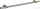 Hansgrohe AXOR MONTREUX 78,3 cm-es fali törölközőtartó,rozsdamentes acél hatású 42060800
