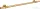 Hansgrohe AXOR MONTREUX 78,3 cm-es fali törölközőtartó,szálcsiszolt sárgaréz hatású 42060950