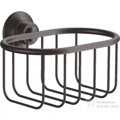   Hansgrohe AXOR MONTREUX szappantartótartó kosár,szálcsiszolt fekete króm 42065340
