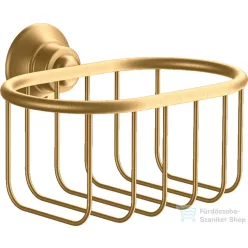   Hansgrohe AXOR MONTREUX fali szappantartótartó kosár,szálcsiszolt sárgaréz hatású 42065950