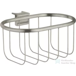   Hansgrohe AXOR UNIVERSAL MONTREUX 160/83 szappantartó kosár Unica zuhanyrúdra,rozsdamentes acél hatású 42066800