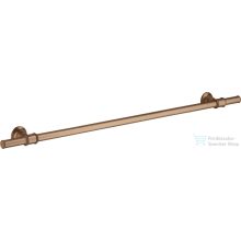   Hansgrohe AXOR MONTREUX 98,3 cm-es fali törölközőtartó,szálcsiszolt vörös arany hatású 42080310