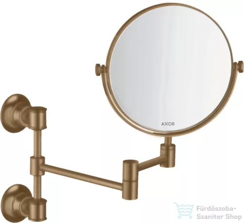 Hansgrohe AXOR MONTREUX fali kozmetikai tükör,szálcsiszolt bronz 42090140