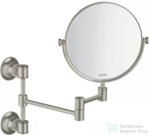 Hansgrohe AXOR MONTREUX fali kozmetikai tükör,rozsdamentes acél hatású 42090800