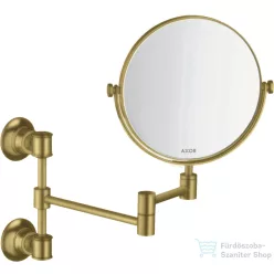   Hansgrohe AXOR MONTREUX fali kozmetikai tükör,szálcsiszolt sárgaréz hatású 42090950