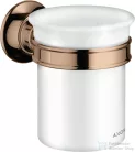 Hansgrohe AXOR MONTREUX fali fogkefetartó pohár,polírozott vörös arany hatású 42134300