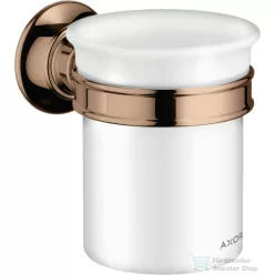   Hansgrohe AXOR MONTREUX fali fogkefetartó pohár,polírozott vörös arany hatású 42134300