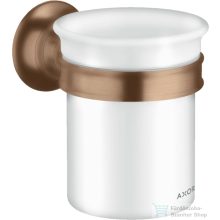   Hansgrohe AXOR MONTREUX fali fogkefetartó pohár,szálcsiszolt vörös arany hatású 42134310