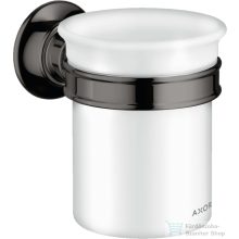   Hansgrohe AXOR MONTREUX fali fogkefetartó pohár,polírozott fekete króm 42134330
