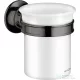 Hansgrohe AXOR MONTREUX fali fogkefetartó pohár,polírozott fekete króm 42134330