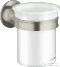 Hansgrohe AXOR MONTREUX fali fogkefetartó pohár,rozsdamentes acél hatású 42134800