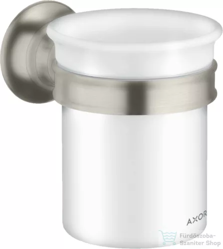 Hansgrohe AXOR MONTREUX fali fogkefetartó pohár,rozsdamentes acél hatású 42134800