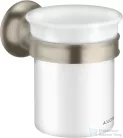 Hansgrohe AXOR MONTREUX fali fogkefetartó pohár, szálcsiszolt nikkel 42134820