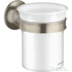   Hansgrohe AXOR MONTREUX fali fogkefetartó pohár, szálcsiszolt nikkel 42134820
