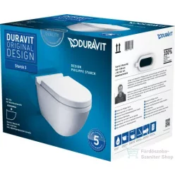   Duravit Starck 3 fali wc szett Durafix rögzítéssel 42250900A1 ( 422509 )
