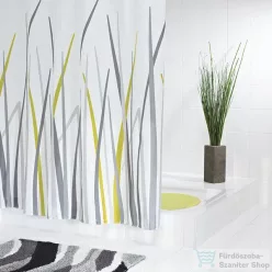 Sapho GRAS zuhanyfüggöny 180x200, polyester 42385