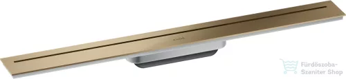 Hansgrohe AXOR DRAIN 70 cm-es zuhanyfolyóka alaptest nélkül,szálcsiszolt bronz 42520140