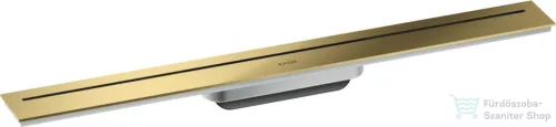 Hansgrohe AXOR DRAIN 70 cm-es zuhanyfolyóka alaptest nélkül,polírozott arany hatású 42520990