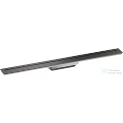   Hansgrohe AXOR DRAIN 80 cm-es zuhanyfolyóka alaptest nélkül,szálcsiszolt fekete króm 42521340