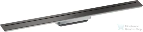 Hansgrohe AXOR DRAIN 80 cm-es zuhanyfolyóka alaptest nélkül,szálcsiszolt fekete króm 42521340