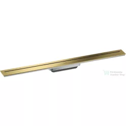   Hansgrohe AXOR DRAIN 80 cm-es zuhanyfolyóka alaptest nélkül,polírozott arany hatású 42521990