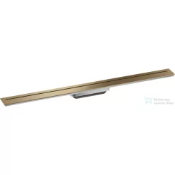   Hansgrohe AXOR DRAIN 90 cm-es zuhanyfolyóka alaptest nélkül,szálcsiszolt bronz 42522140