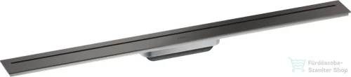 Hansgrohe AXOR DRAIN 90 cm-es zuhanyfolyóka alaptest nélkül,szálcsiszolt fekete króm 42522340