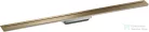 Hansgrohe AXOR DRAIN 100 cm-es zuhanyfolyóka alaptest nélkül,szálcsiszolt bronz 42523140